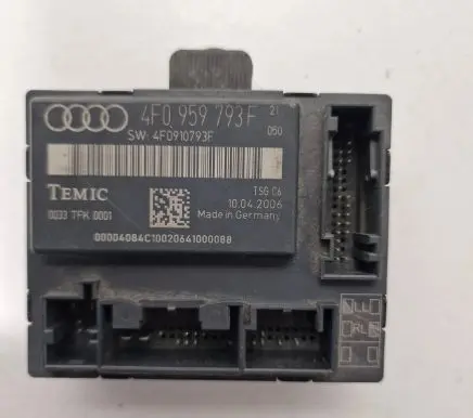 Audi A6 S6 C6 4F Other control units/modules 4F0959793F 4F0910793F 0033TFK0001