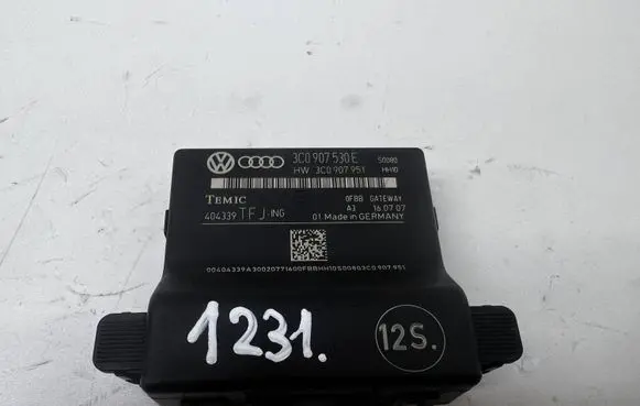 Volkswagen PASSAT B6 Gateway control module 3C0907530E 404339 3C0907951