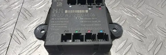 Mercedes-Benz E W212 Door control unit/module A2129004006 A2128208626 A2129029902