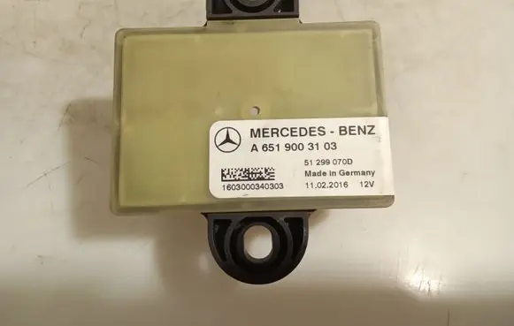 Mercedes-Benz C W205 Glow plug pre-heat relay A6519003103
