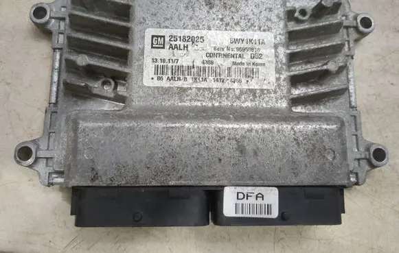 Chevrolet Spark Engine control unit/module 25182025 5WY1K11A 96958816