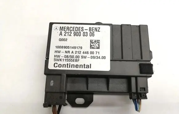 Mercedes-Benz C W204 Fuel injection pump control unit/module A2129000306