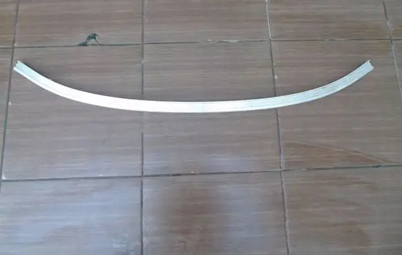 Volvo V70 Front bumper splitter molding 30698554