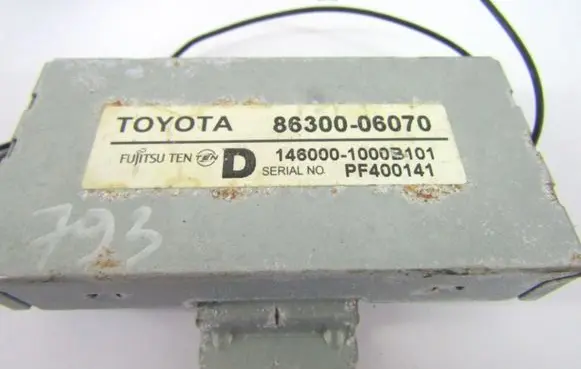 Toyota Camry Aerial antenna amplifier 8630006070