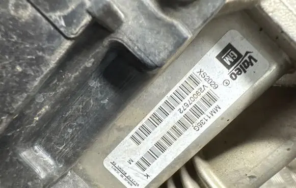 Opel Astra K EGR valve cooler MM1136G V29007672