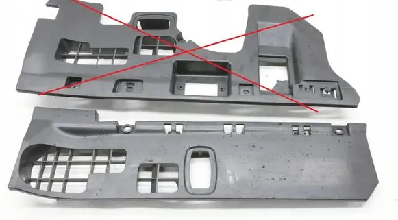Mercedes-Benz GLA W156 X156 Dashboard lower bottom trim panel A1766800106