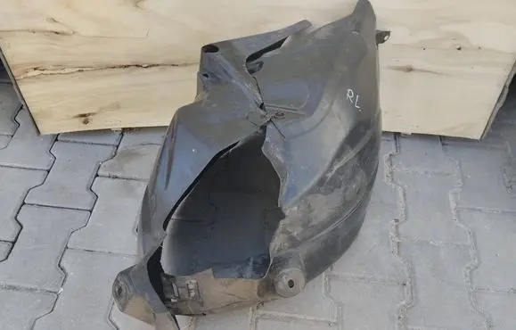 Opel Corsa D Front wheel arch liner splash guards 13187358