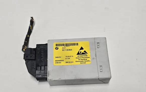 BMW 5 E60 E61 Center console control module 9113064 80049003 31134
