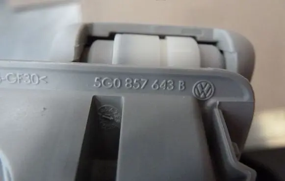 Front interior roof grab handle