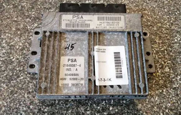 Peugeot 206 Engine control unit/module 9643134680
