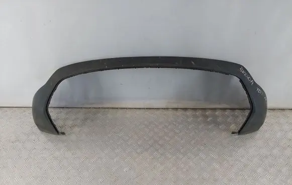 Rear bumper lower part trim