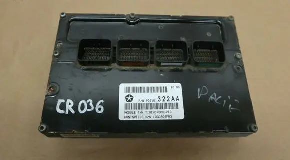 Chrysler Pacifica Engine control unit/module ECU 04829202AB P05161322AA P04748352AF