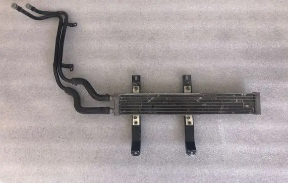 Audi A6 S6 C6 4F Fuel cooler (radiator) 4E0203503A