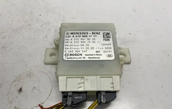 Mercedes-Benz E W212 Parking PDC control unit/module A2129001711 A2129018003 A2129027504