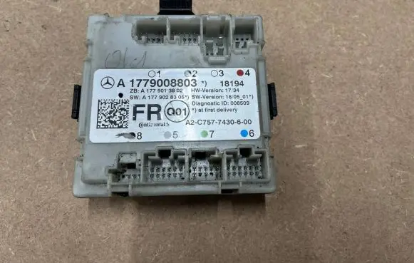 Mercedes-Benz A W177 Door control unit/module A1779008803 A1779013802