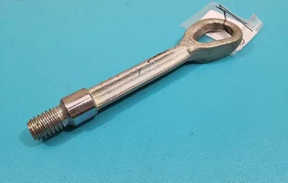 Towing hook eye