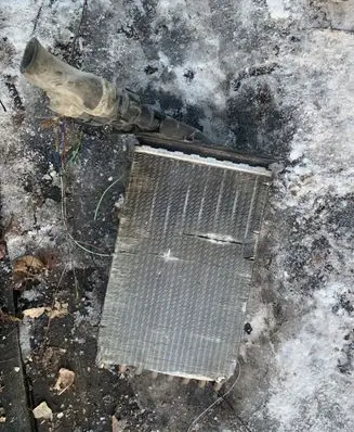 Renault Clio II Heater blower radiator
