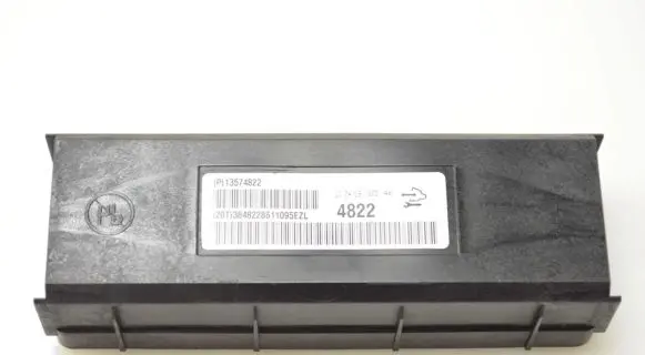 Chevrolet Cruze Air conditioning/heating control unit 13574822