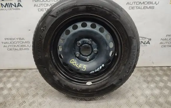 Volkswagen Caddy R15 spare wheel 1K0601027BG