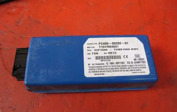 Toyota Corolla Verso AR10 Bluetooth control unit module PZ4090029201