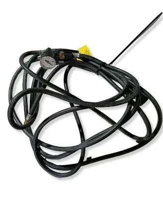 Porsche Cayenne (9PA) Pneumatic air compressor intake pipe/hose 