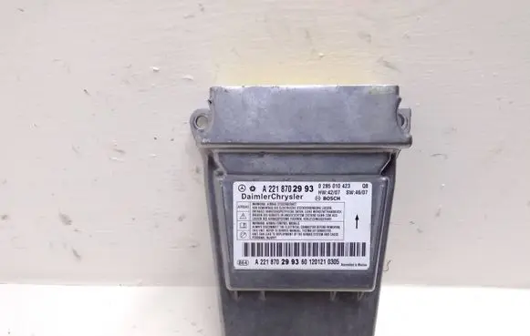 Mercedes-Benz S W221 Airbag control unit/module A2218702993 0285010423