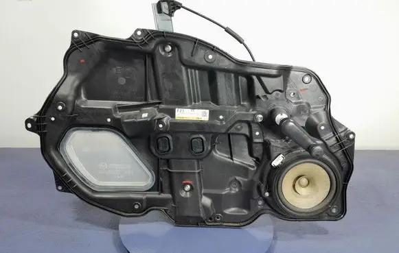 Front door window regulator with motor