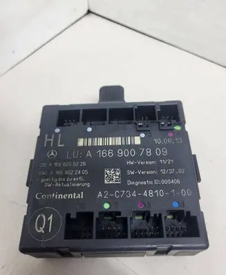 Mercedes-Benz ML W166 Door control unit/module A1669007809