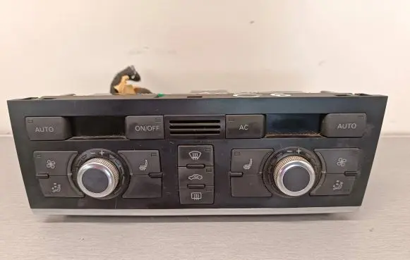 Audi A6 S6 C6 4F Climate control unit 4F2820043AA 4F0910043B 5HB00883366