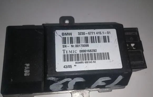 BMW 7 E65 E66 Steering rack control module 6771415 32306771415101