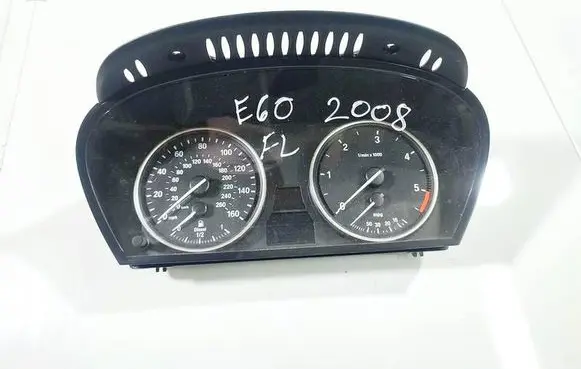 BMW 5 E60 E61 Speedometer (instrument cluster) 62109194890 62.10-9194890