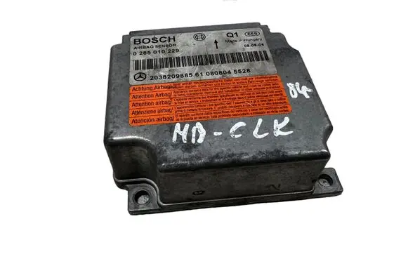 Mercedes-Benz CLK A209 C209 Airbag control unit/module 0285010229 2038209885 0808045528
