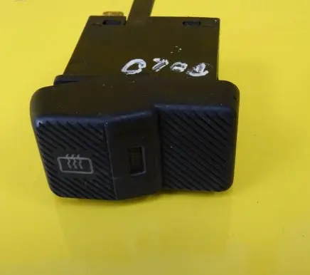 Volkswagen Polo Windscreen/window heater switch 535959621