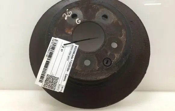 Nissan Juke I F15 Rear brake disc 