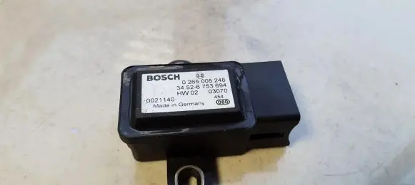 BMW X5 E53 ESP acceleration yaw rate sensor 0265005248 34526753694