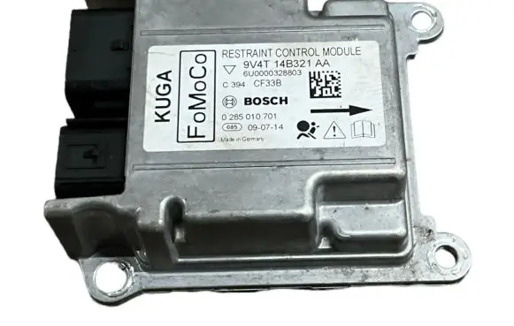 Ford Kuga I Airbag control unit/module 9V4T14B321 9V4T14B321AA 0285010701