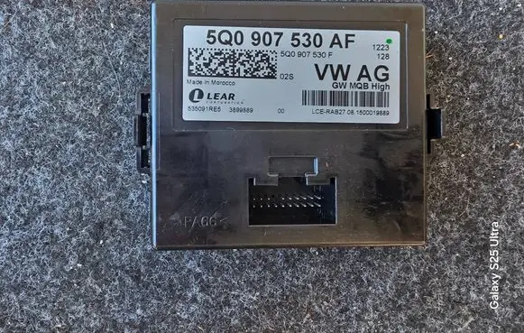 Volkswagen Golf Sportsvan Gateway control module 5Q0907530AF