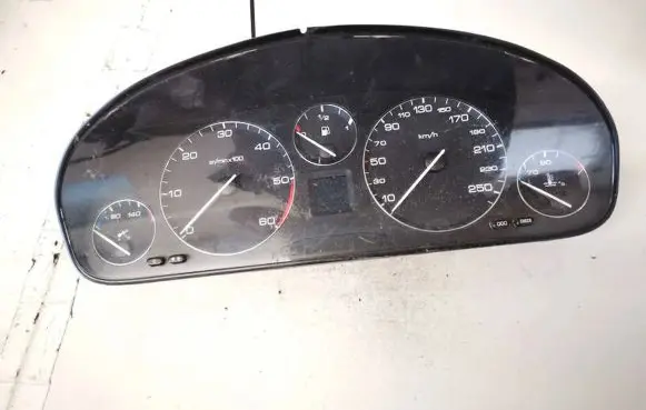 Peugeot 607 Speedometer (instrument cluster) 9629598480