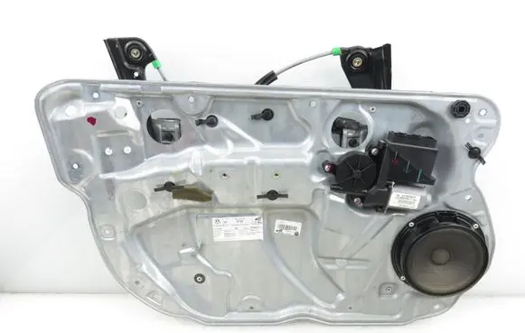 Volkswagen Polo IV 9N3 Front door window regulator with motor 6Q2959802A