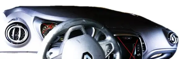 Renault Captur Dashboard