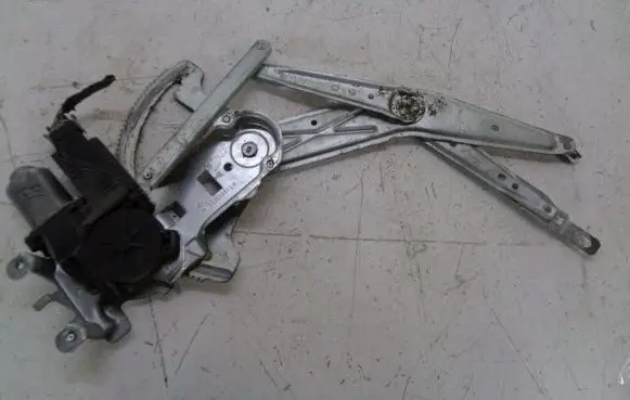 Opel Meriva A Front door window regulator with motor 93389551