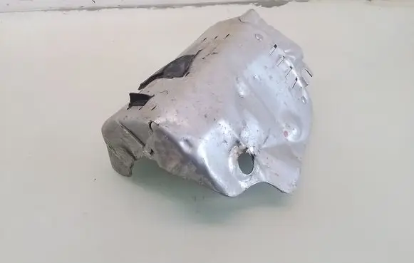 Heat shield in engine bay