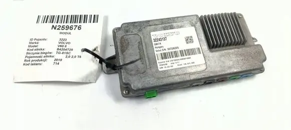 Volvo V60 Camera control unit module 32243137KAMERY