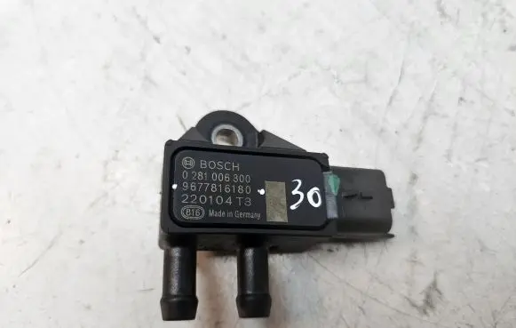 Peugeot 5008 II Exhaust gas pressure sensor 9677816180