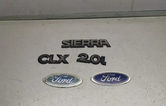 Ford Sierra Manufacturers badge/model letters 