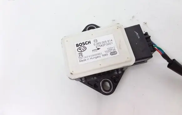 Subaru Forester SH ESP acceleration yaw rate sensor 0265005814 27542FG001