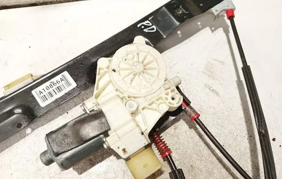 Front door window regulator motor