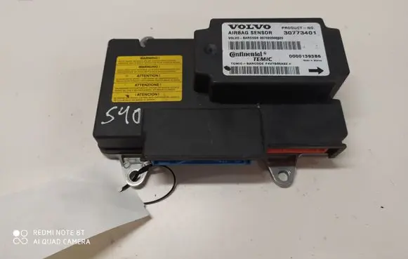 Volvo S40 Airbag control unit/module 30773401 00001393B6