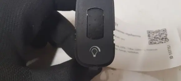 Panel lighting control switch