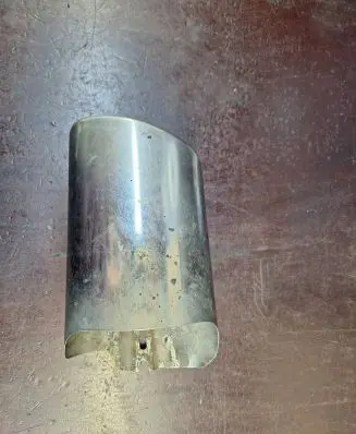Mercedes-Benz C W204 Muffler ending 